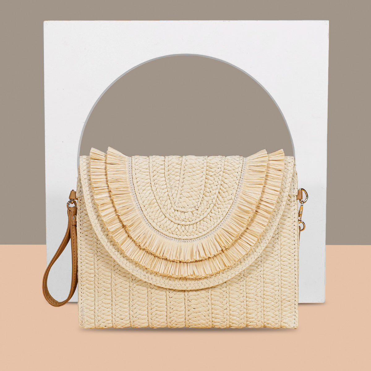 Woven Clutch Bag – Stylish Crossbody