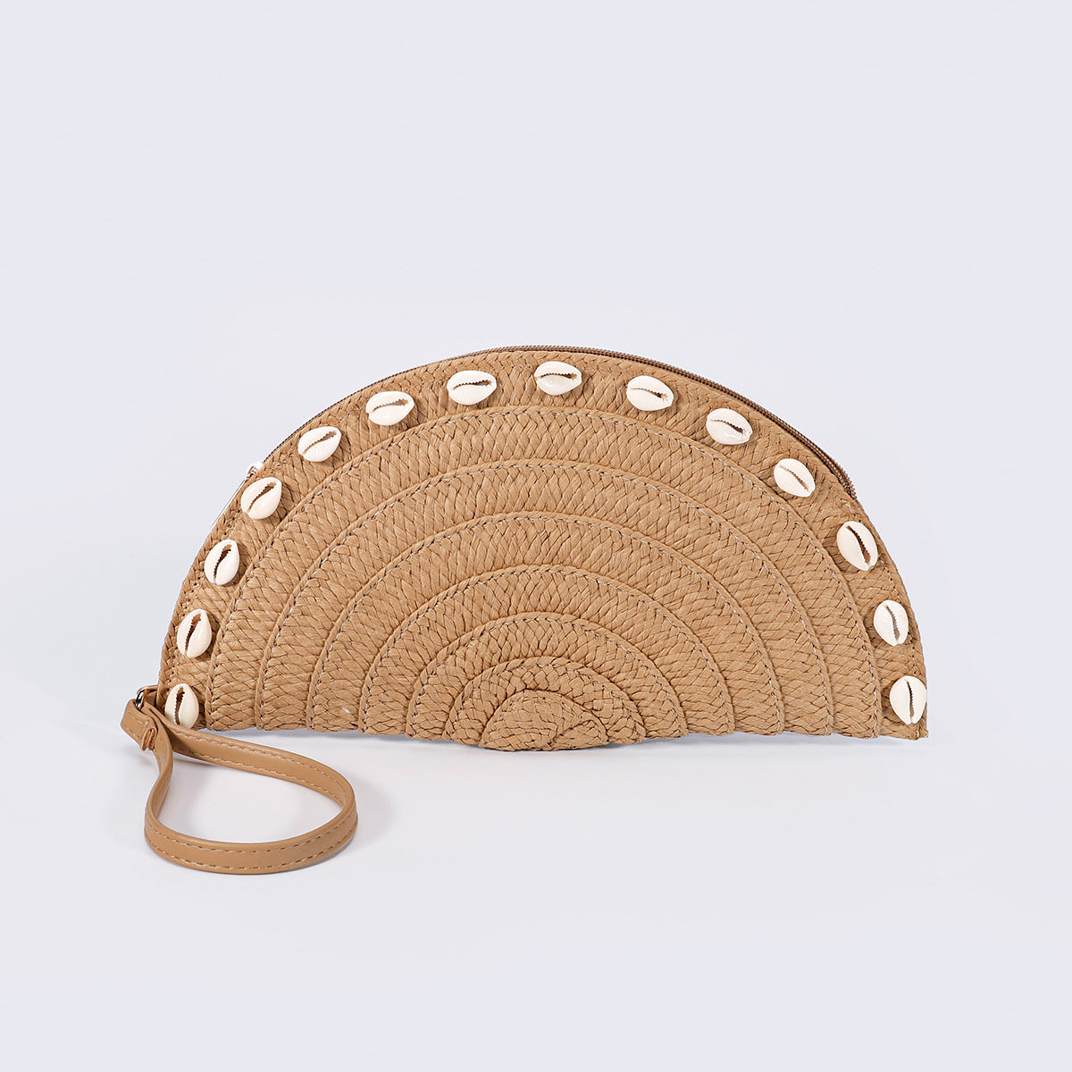 Woven Dumpling Bag – Raffia Clutch