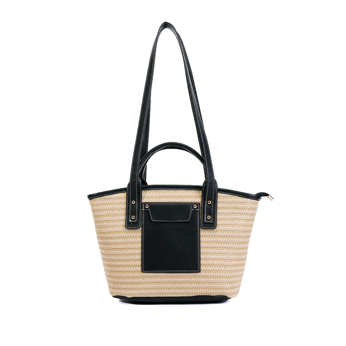 Woven Tote Bag – Oversized Summer Handbag